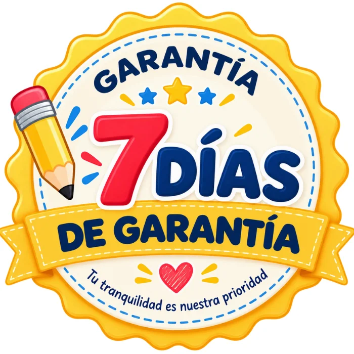 Sello de garantía de 7 días: tu tranquilidad es nuestra prioridad