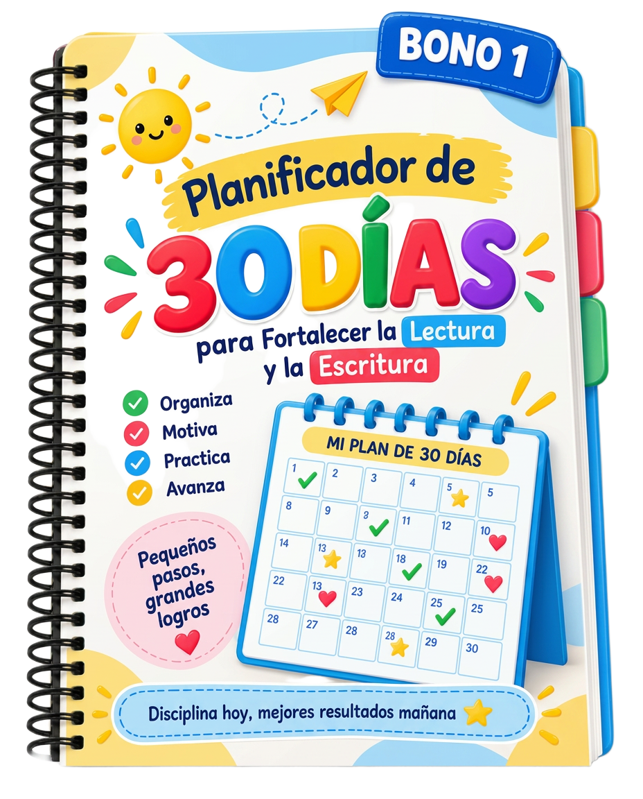 Vista del bono 1: Planificador de 30 Días